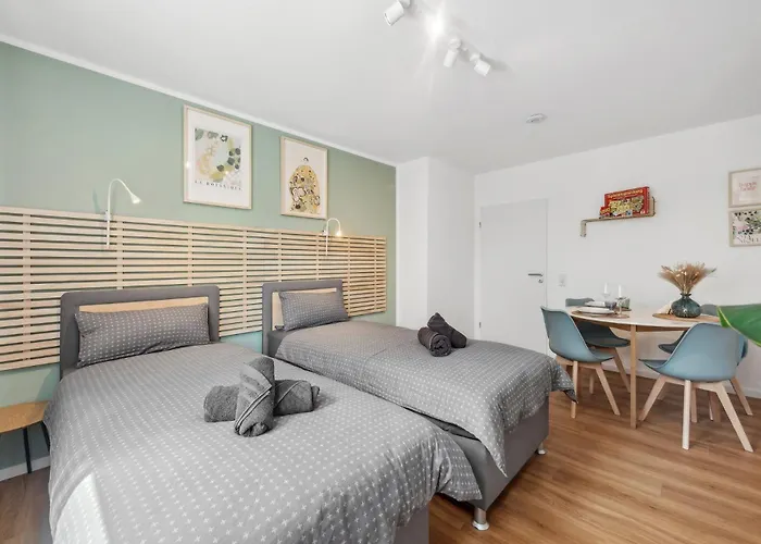 Amalfi A07 - 4 Pp - 2 Zi - Smart Tv - Boxspringbett Apartment Kaiserslautern