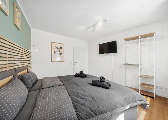 Amalfi A07 - 4 Pp - 2 Zi - Smart Tv - Boxspringbett Apartment Kaiserslautern