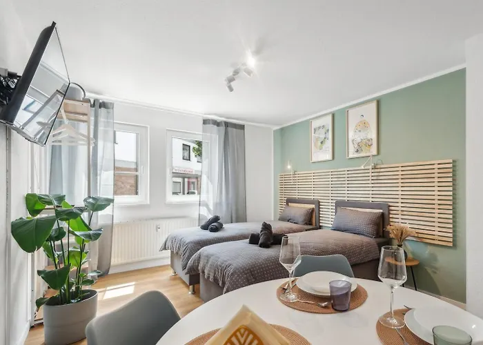 Amalfi A07 - 4 Pp - 2 Zi - Smart Tv - Boxspringbett Apartment Kaiserslautern